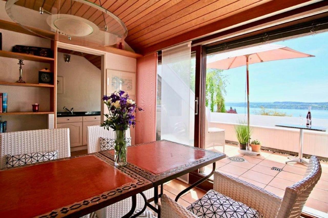 Ferienwohnung Mit Seeblick Und Dachterrasse In Ueberlingen ภายนอก รูปภาพ