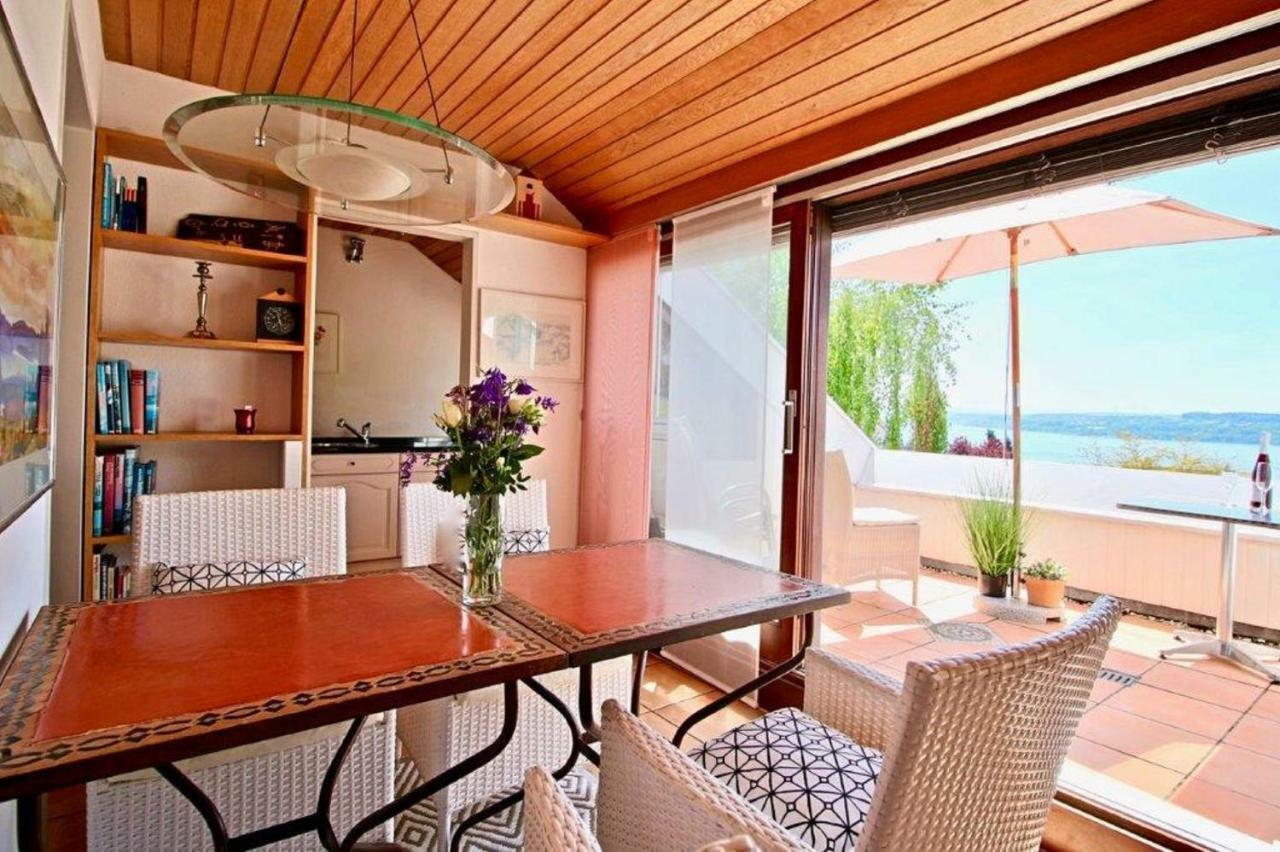 Ferienwohnung Mit Seeblick Und Dachterrasse In Ueberlingen ภายนอก รูปภาพ
