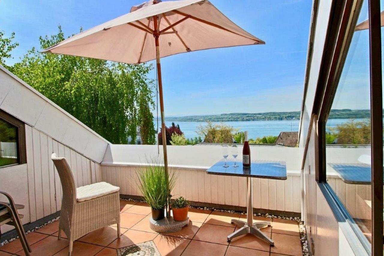 Ferienwohnung Mit Seeblick Und Dachterrasse In Ueberlingen ภายนอก รูปภาพ